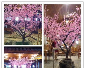 批发仿真花与工艺品 艺术插花与仿真树定制全解析